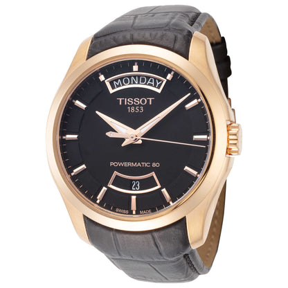 Front view of Tissot Couturier Men's Automatic Watch T0354073605101