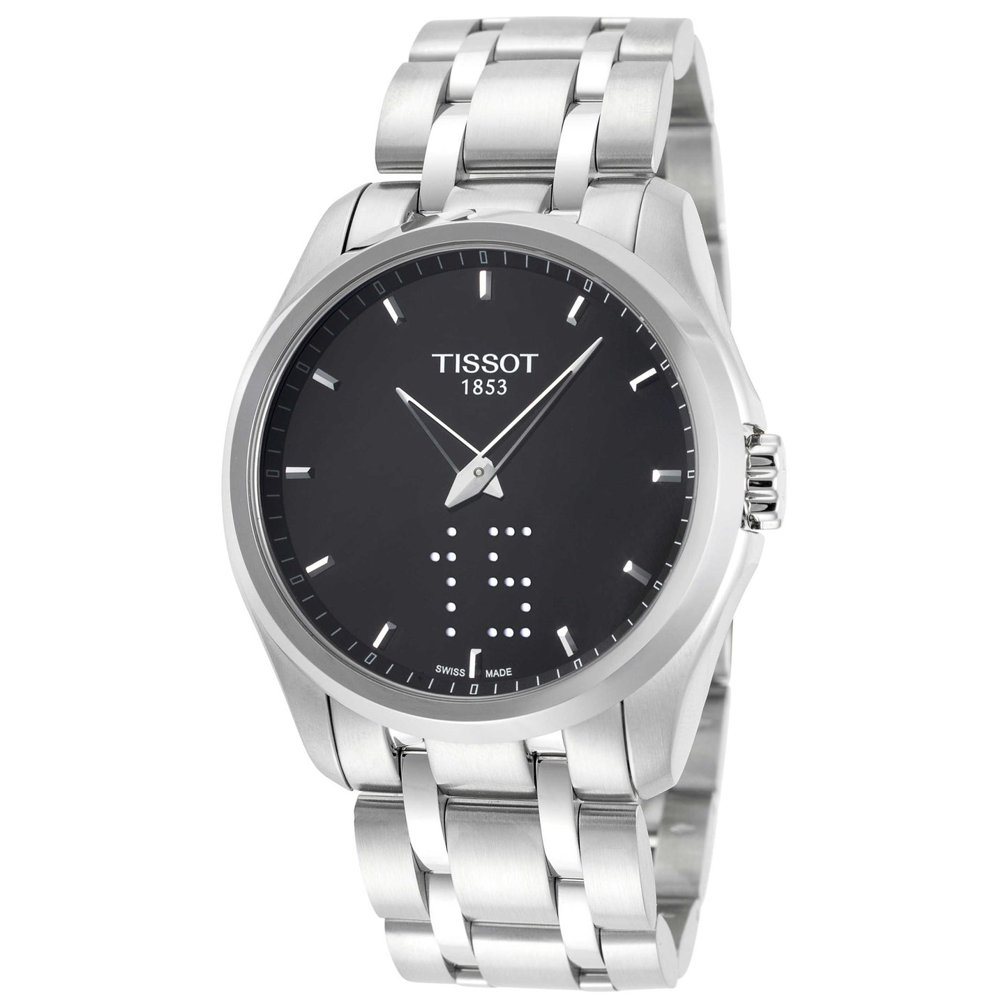 Front view of Tissot T-Classic Men's Quartz Watch T0354461105100