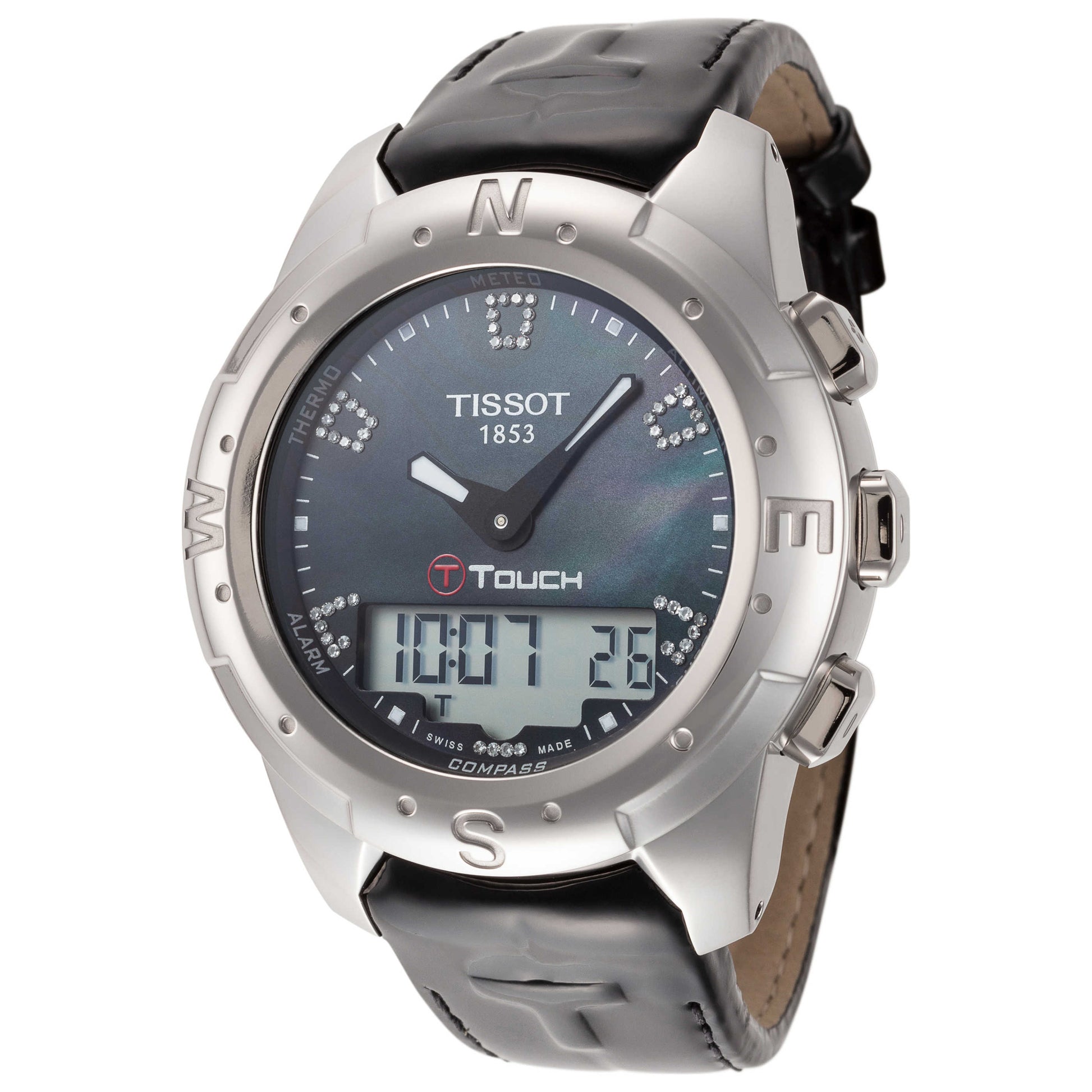 Front view of Tissot T-Touch II Women's Quartz Watch T0472204612600
