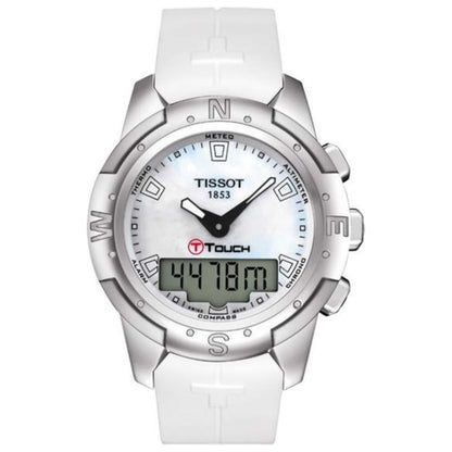 Front view of Tissot T-Touch II Women's Quartz Watch T0472204711100