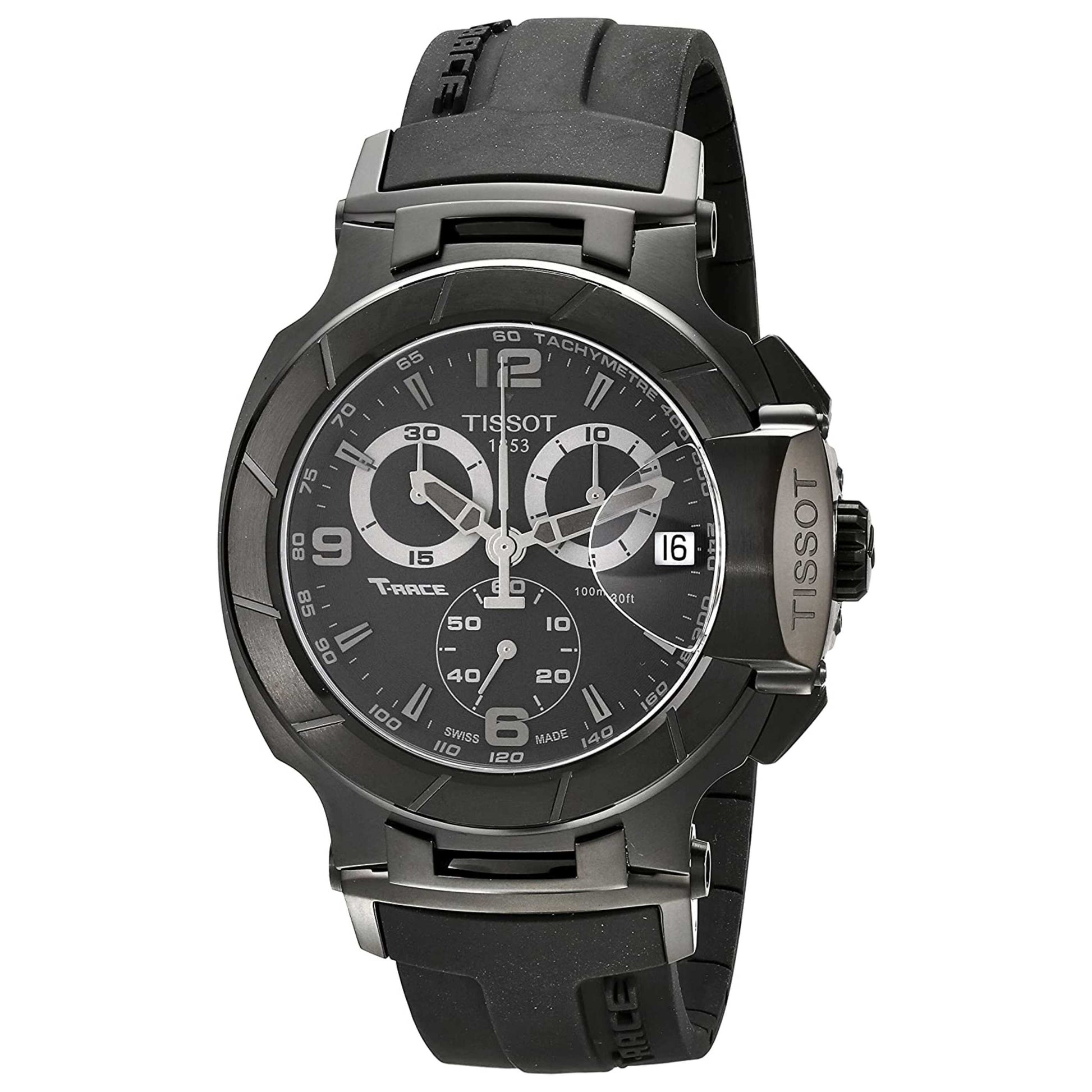 Front view of Tissot T-Race Men's Quartz Watch T0484173705700