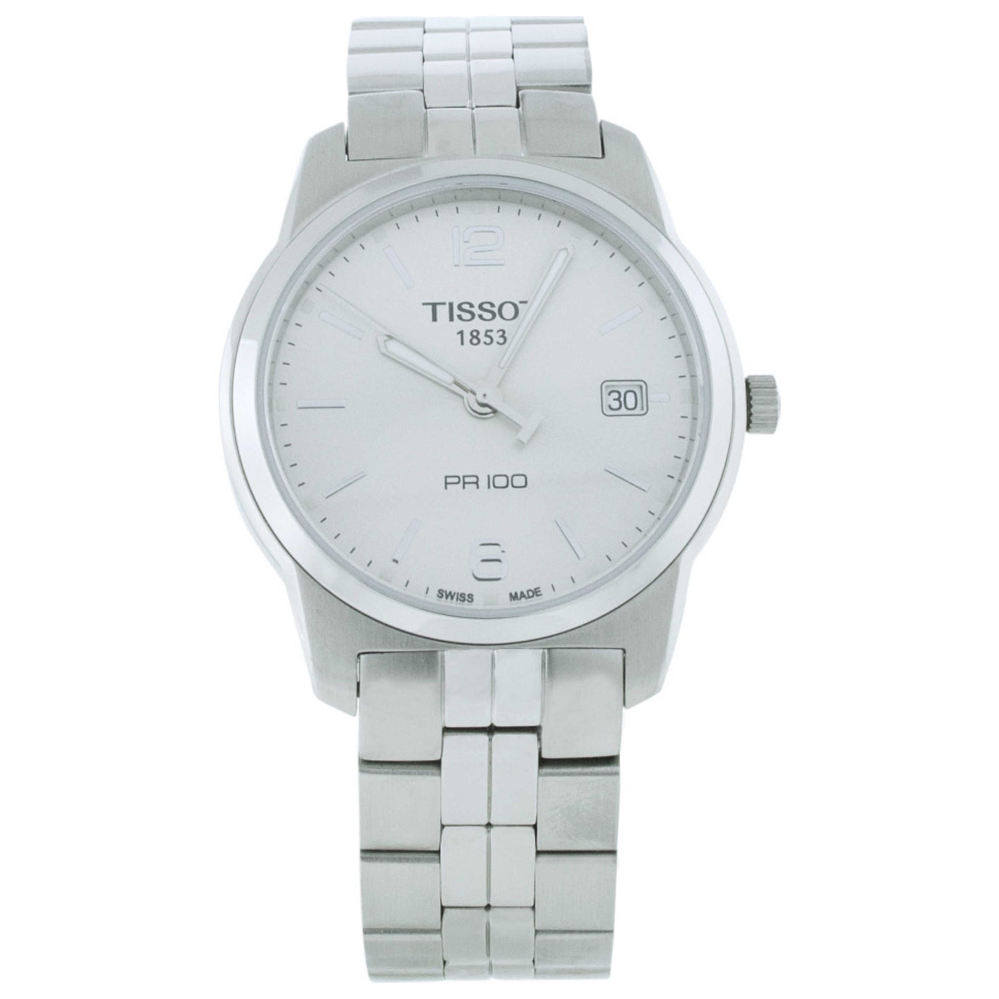 Front view of Tissot PR 100 Men's Quartz Watch T0494101103701