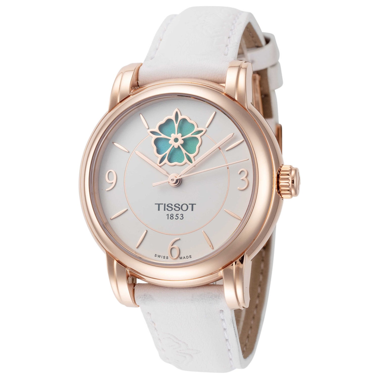 Front view of Tissot T-Lady Women's Automatic Watch T0502073701705