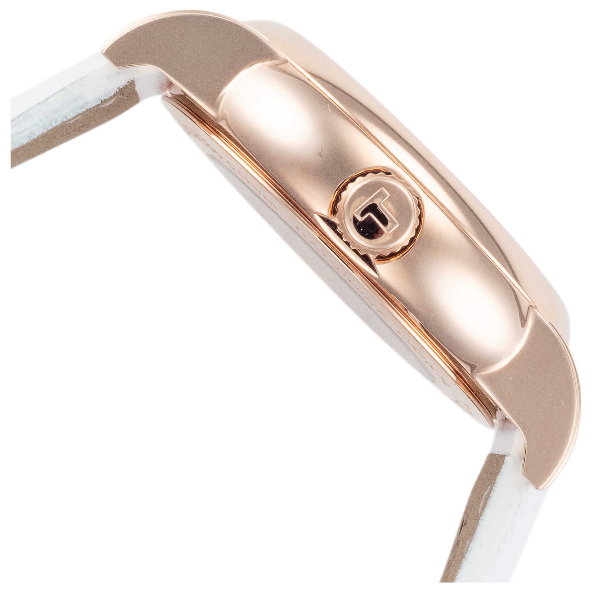 Right view of Tissot T-Lady Women's Automatic Watch T0502073701705