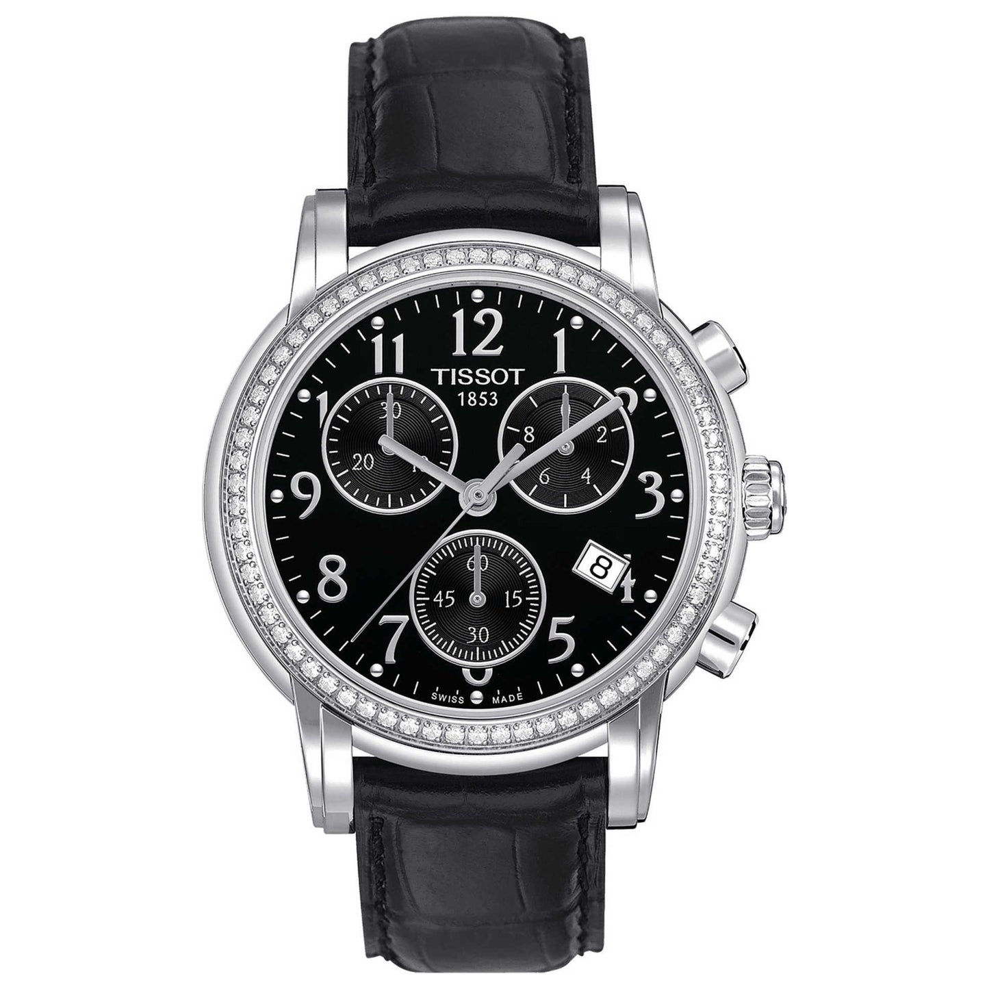 Front view of Tissot Dressport Women's Quartz Watch T0502171605201