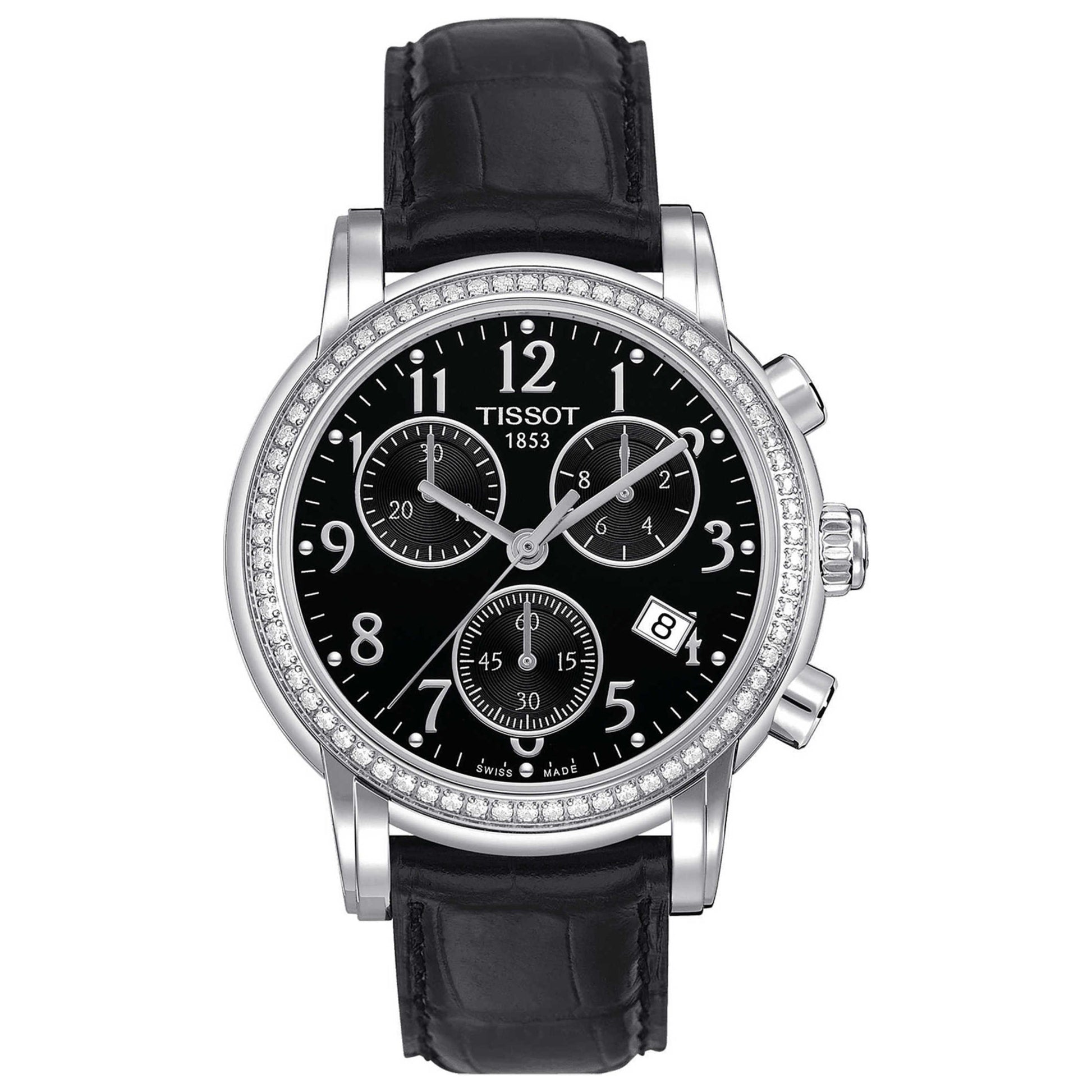 Front view of Tissot Dressport Women's Quartz Watch T0502171605201