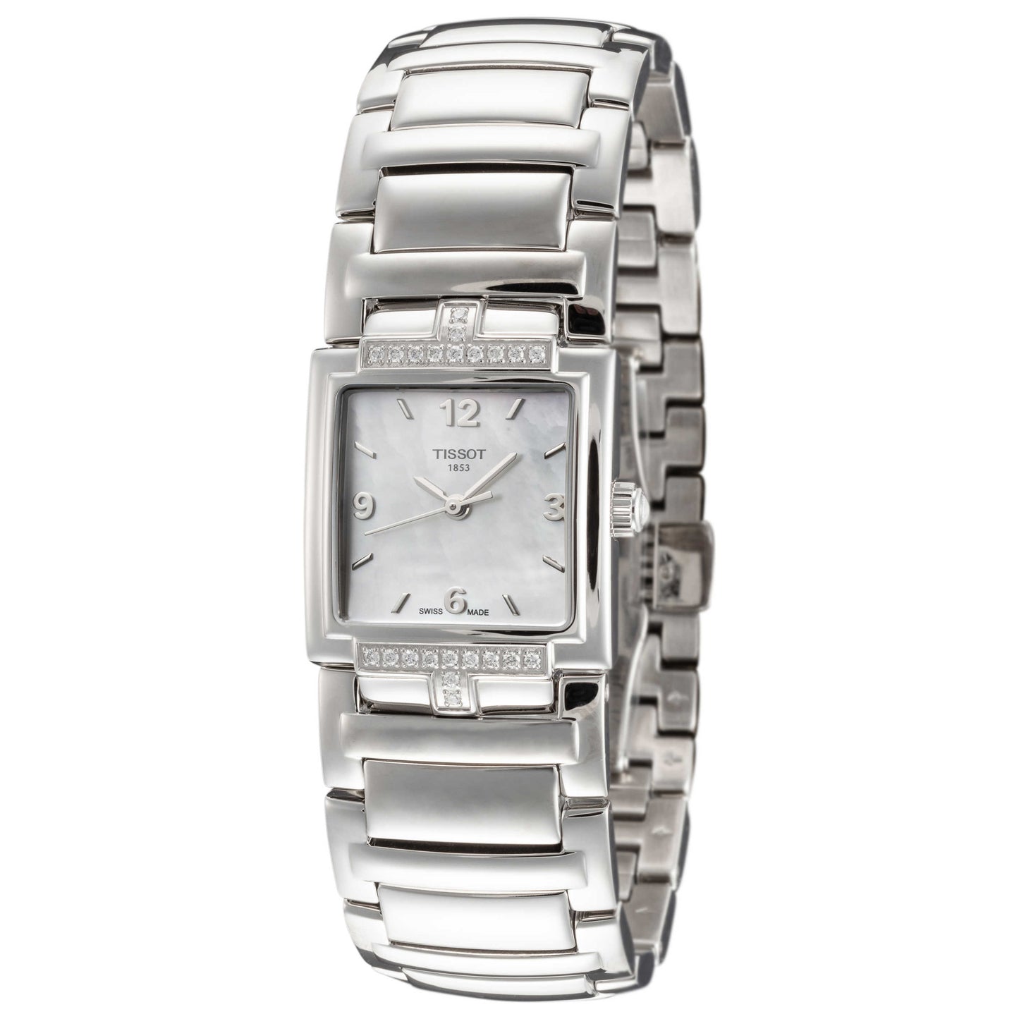 Front view of Tissot T-Evocation Women's Quartz Watch T0513106111700