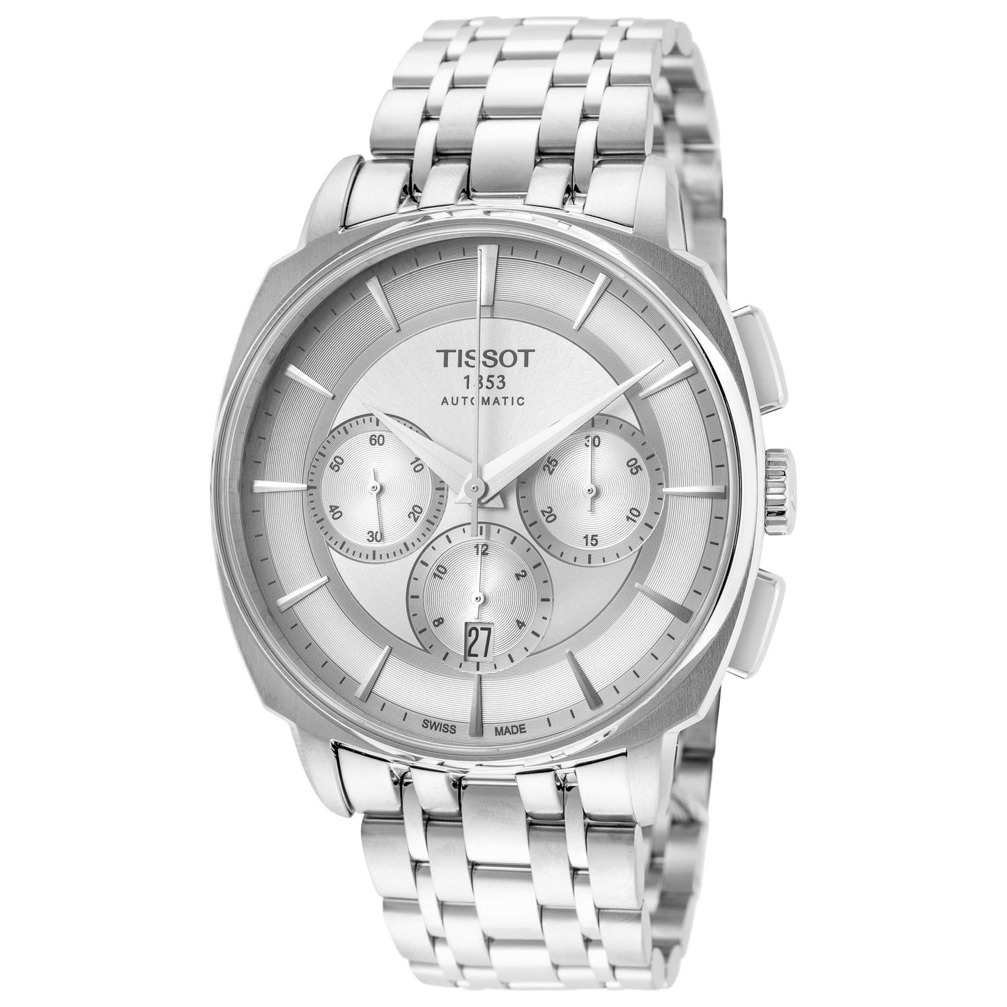 Front view of Tissot T-Classic Men's Automatic Watch T0595271103100