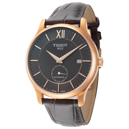 Front view of Tissot Tradition Ps Men's Automatic Watch T0634283606800