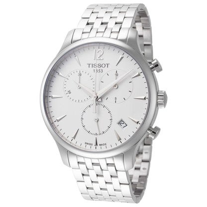 Front view of Tissot Tradition Men's Quartz Watch T0636171103700
