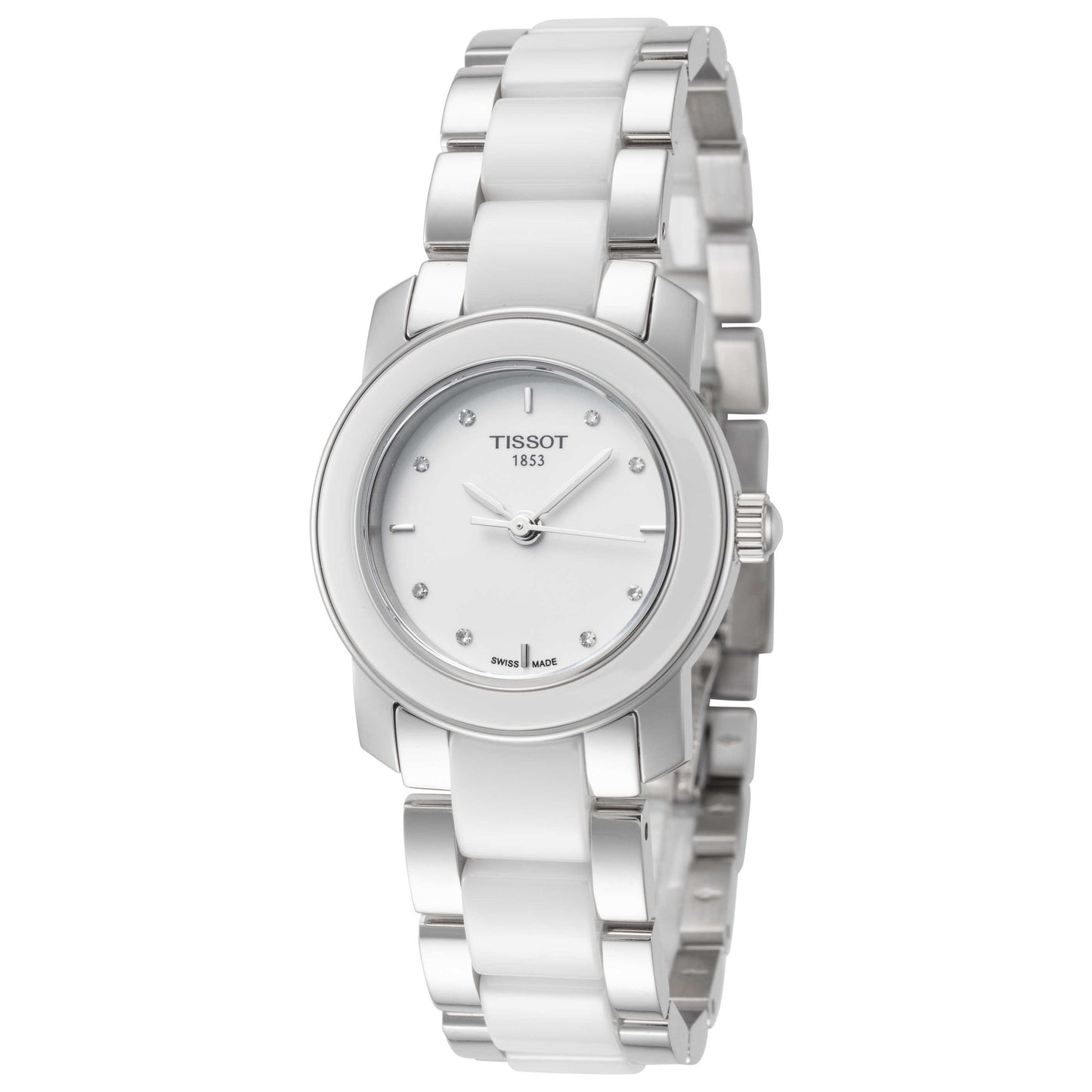 Front view of Tissot T-Trend Women's Quartz Watch T0642102201600