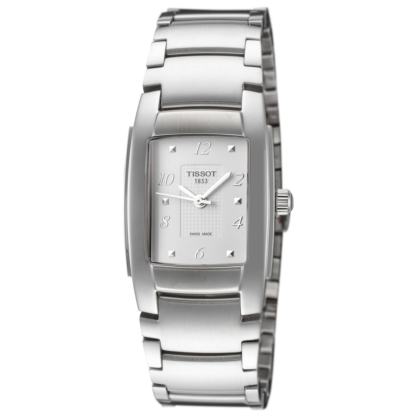 Front view of Tissot T-10 Women's Quartz Watch T0733101101701