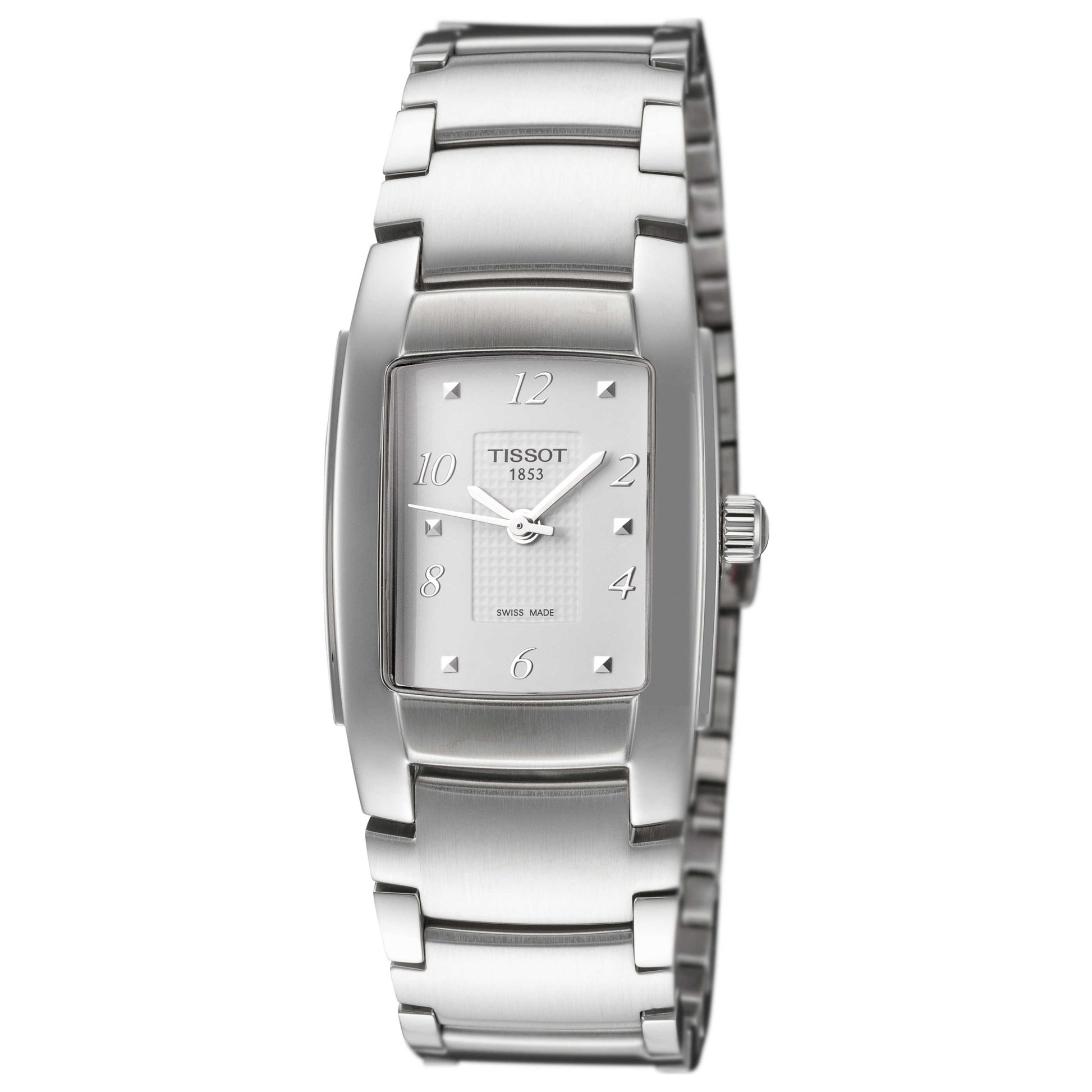 Front view of Tissot T-10 Women's Quartz Watch T0733101101701
