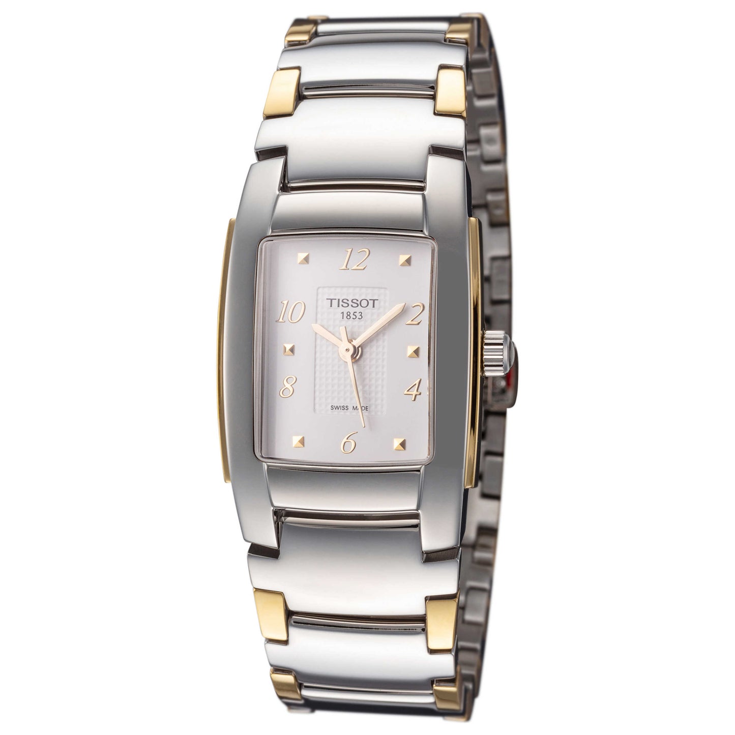 Front view of Tissot T-10 Women's Quartz Watch T0733102201700