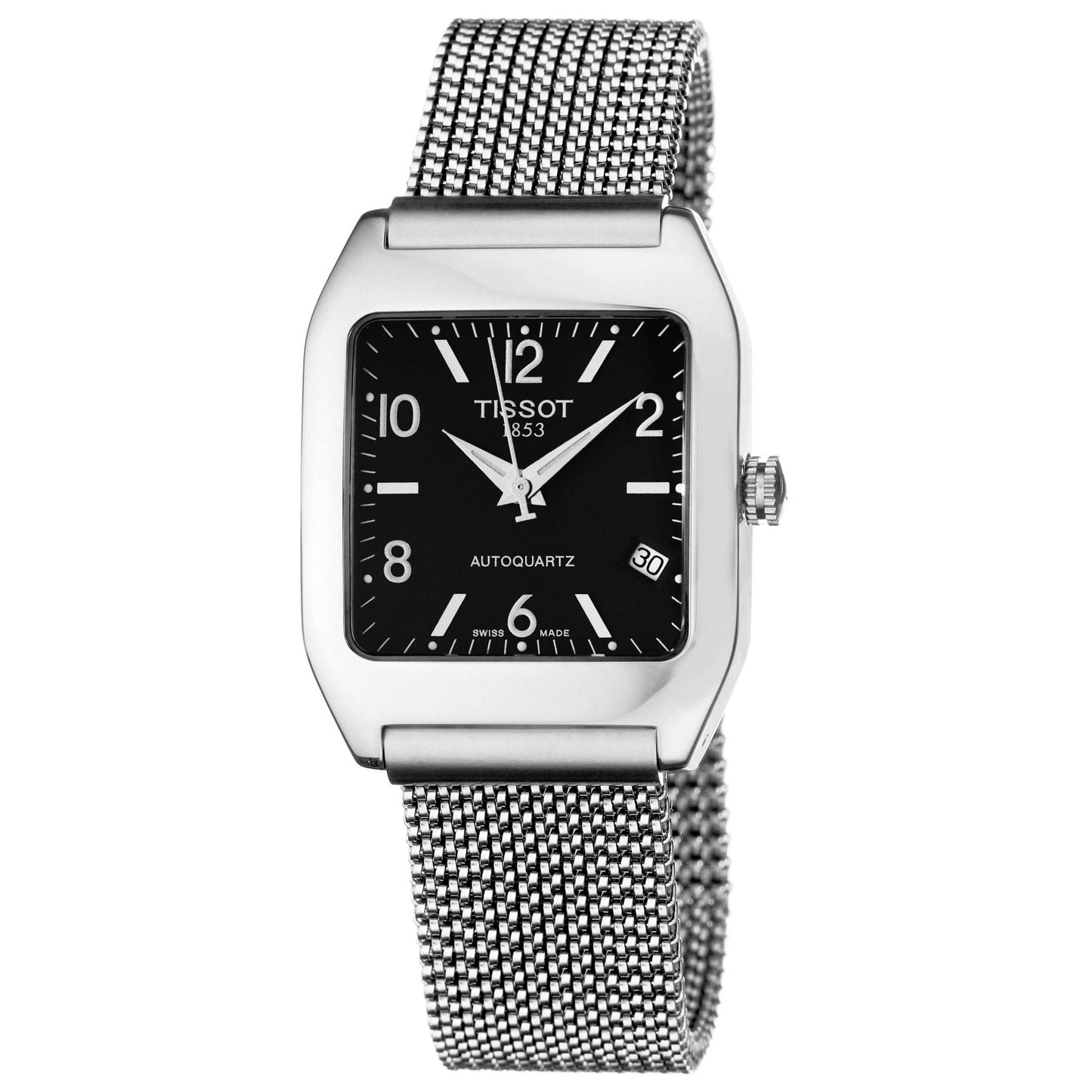 Front view of Tissot T-Win Men's Quartz Watch T08159352