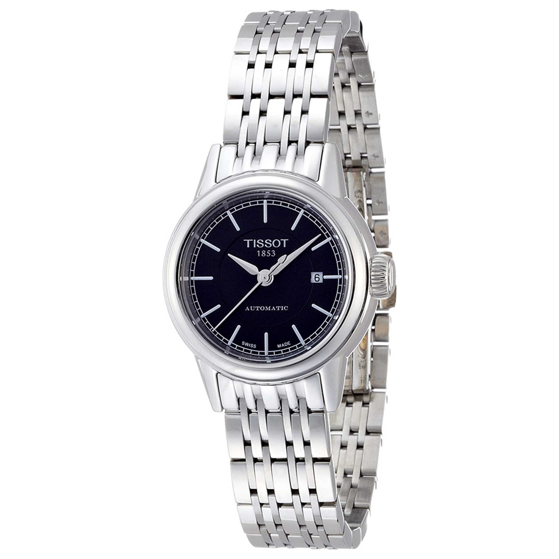 Front view of Tissot Carson Women's Automatic Watch T0852071105100