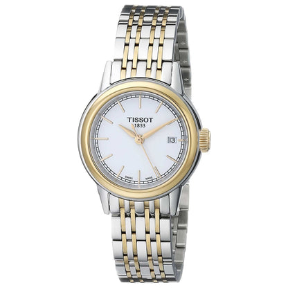 Front view of Tissot Carson Women's Quartz Watch T0852102201100