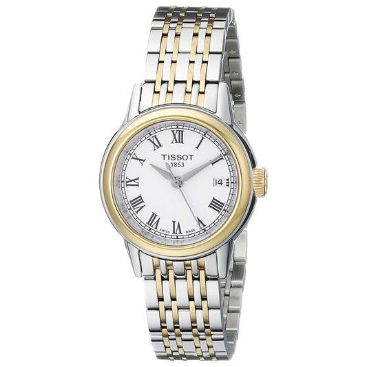 Front view of Tissot Carson Women's Quartz Watch T0852102201300
