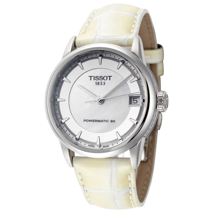 Front view of Tissot Luxury Women's Automatic Watch T0862071611100