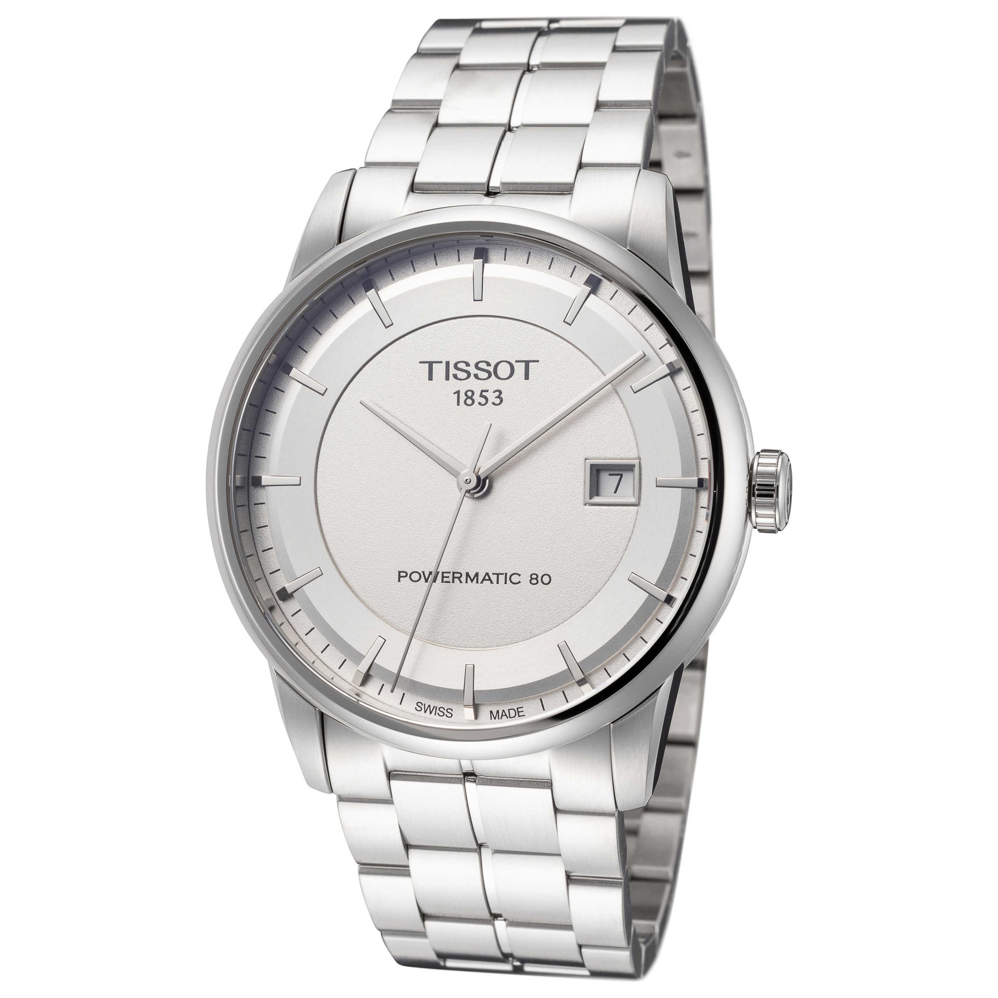 Front view of Tissot Luxury Men's Automatic Watch T0864071103100