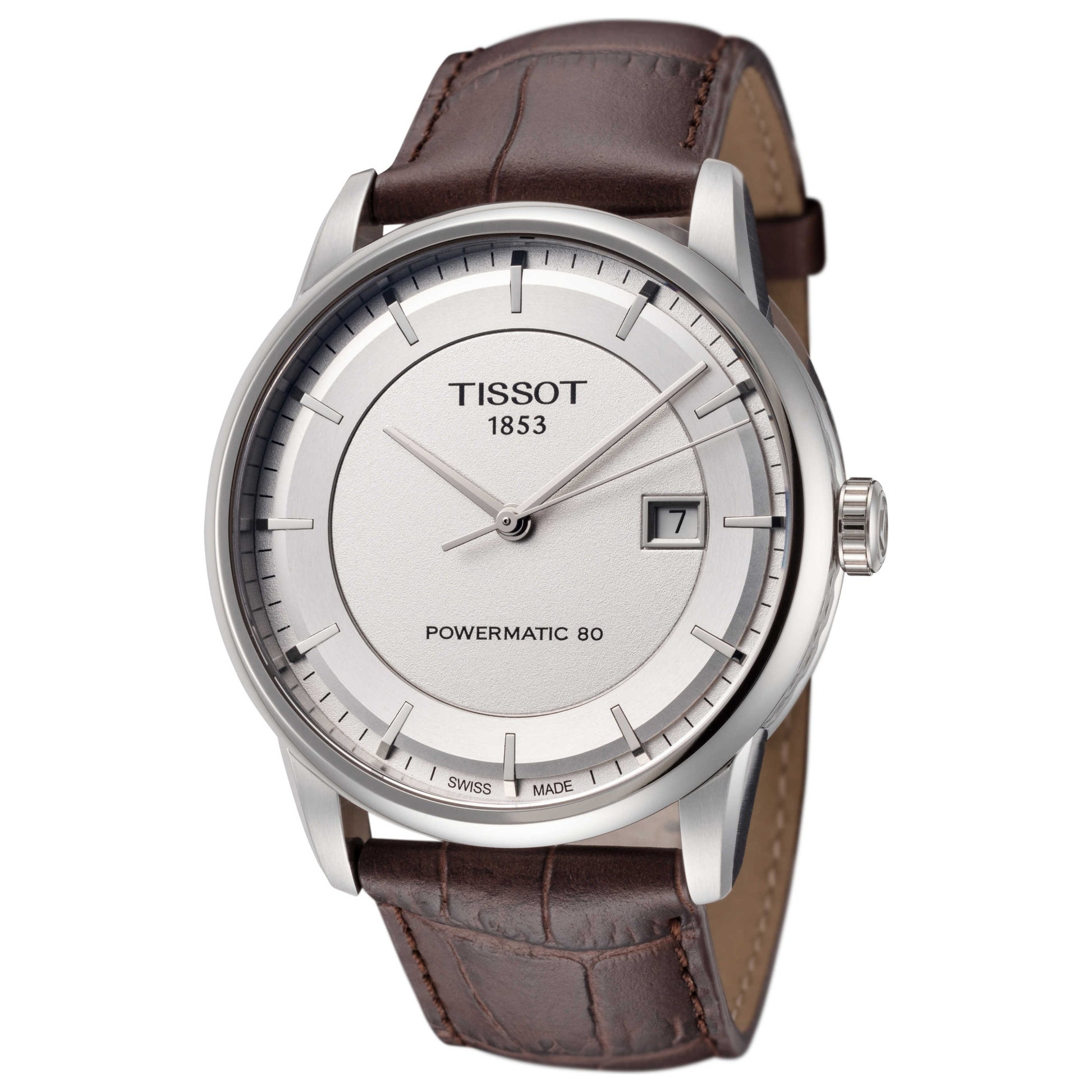 Front view of Tissot Luxury Men's Automatic Watch T0864071603100