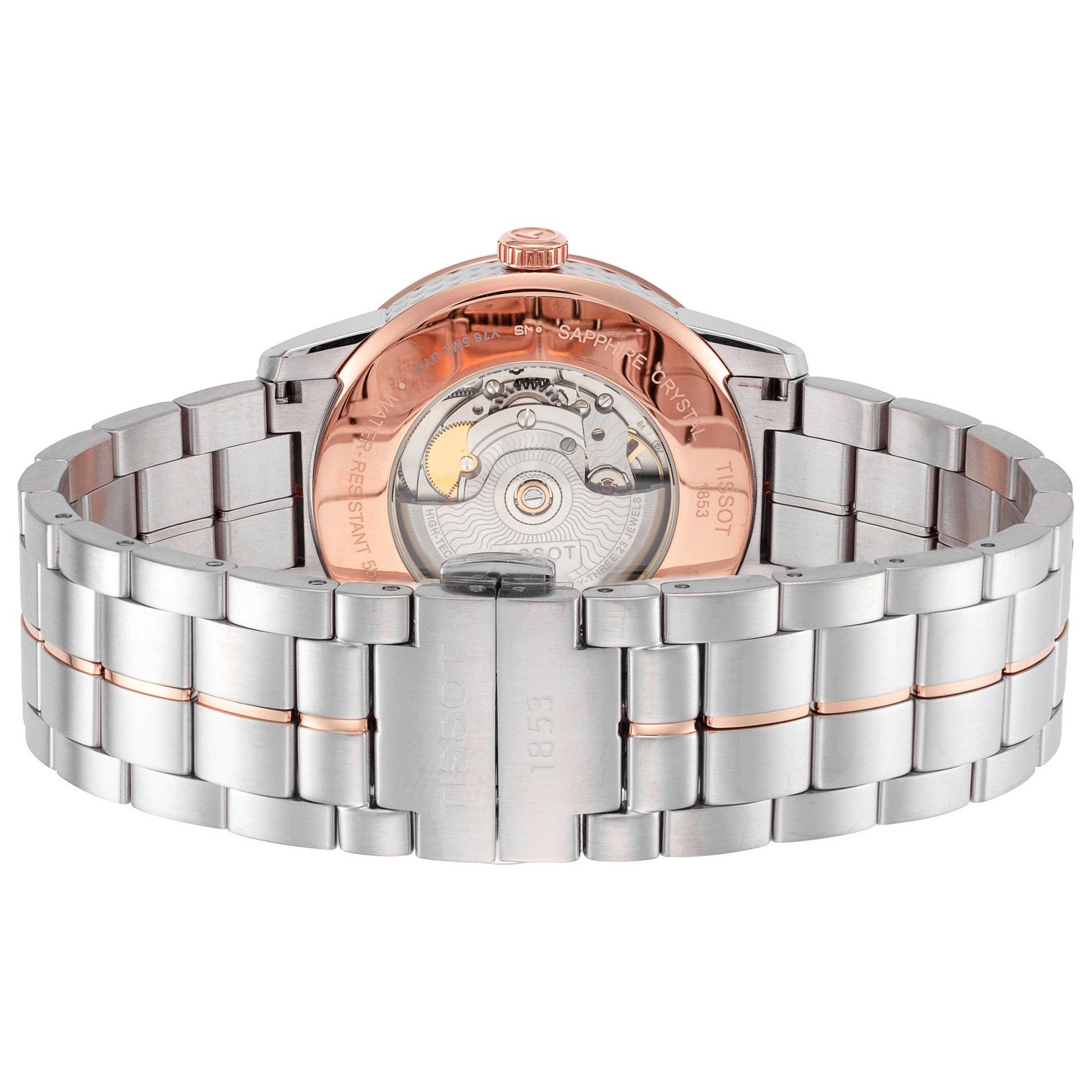 Back view of Tissot T-Classic Men's Automatic Watch T0864072206700