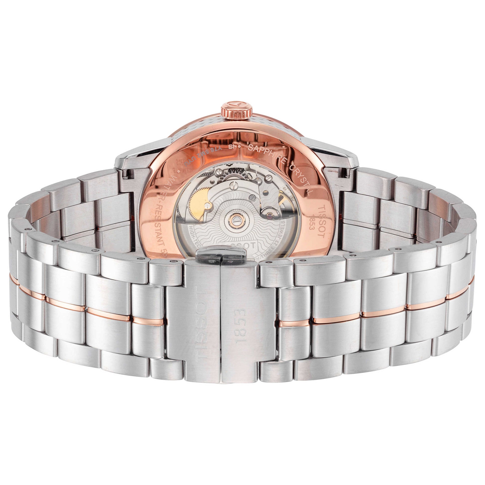 Back view of Tissot T-Classic Men's Automatic Watch T0864072206700