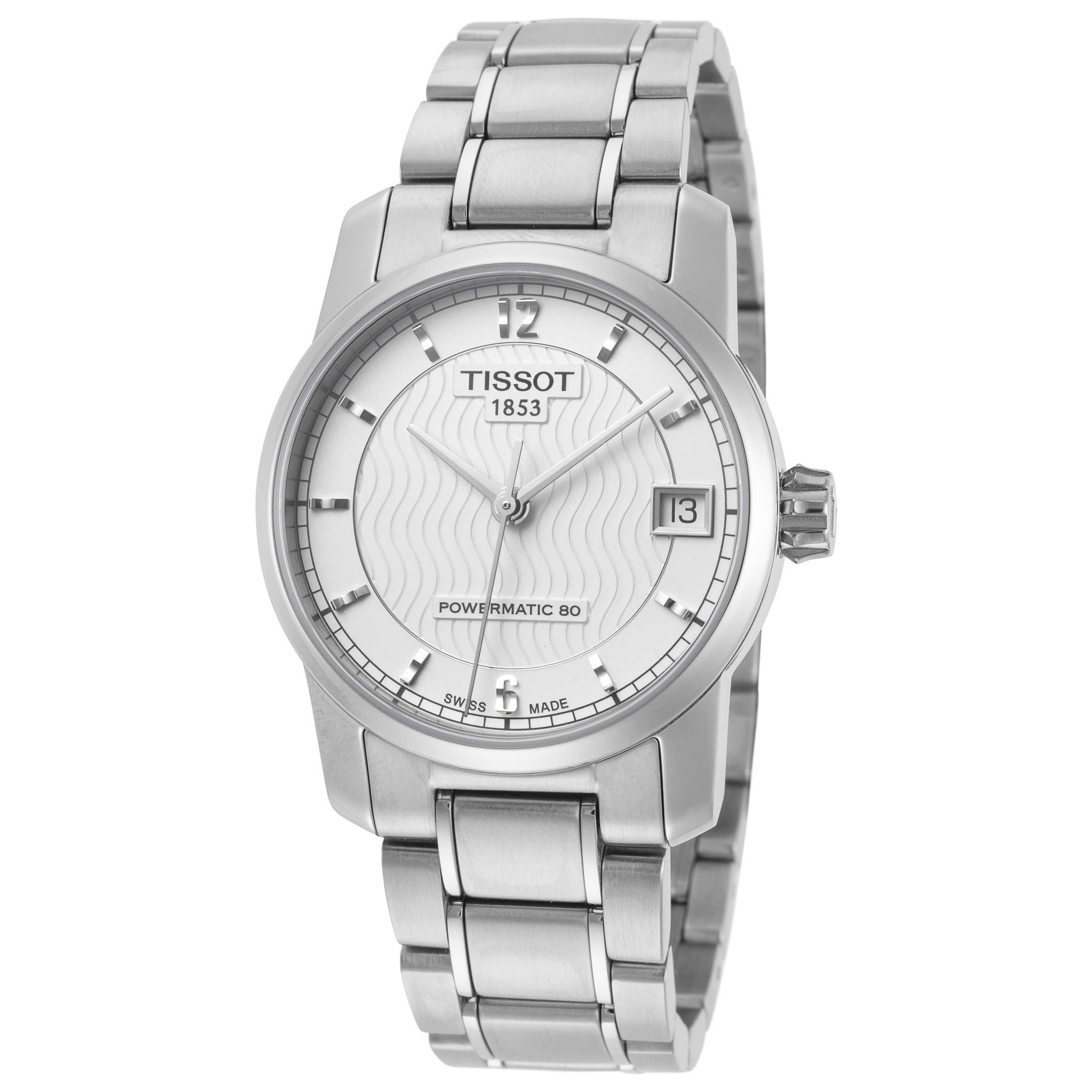 Front view of Tissot T-Classic Women's Automatic Watch T0872074403700