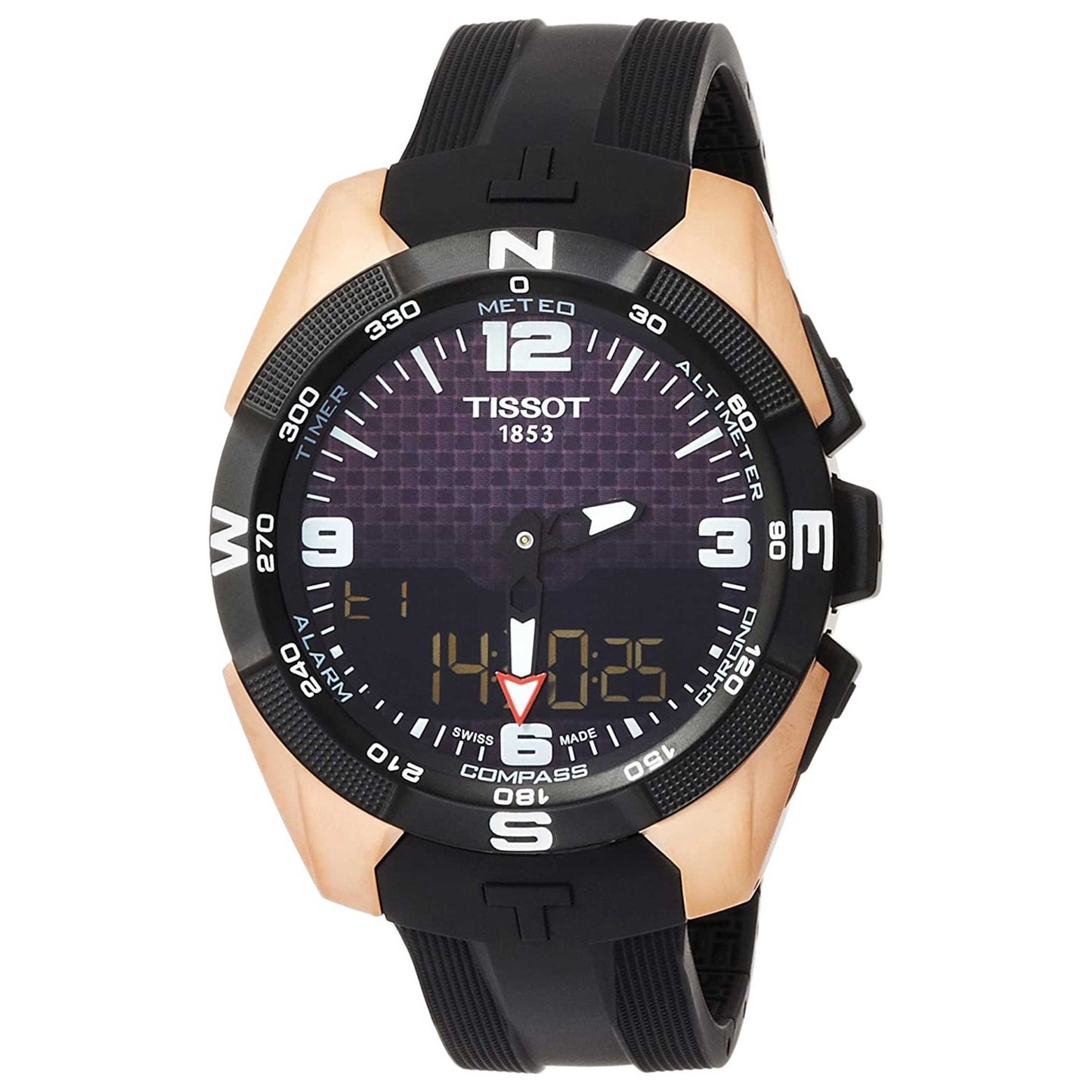 Front view of Tissot T-Touch Sol Men's Quartz Watch T0914204720700