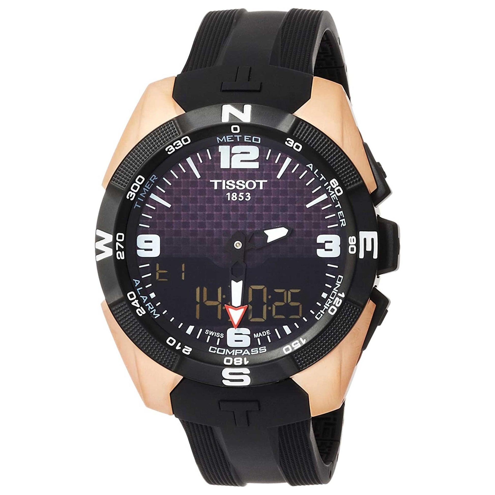 Front view of Tissot T-Touch Sol Men's Quartz Watch T0914204720700