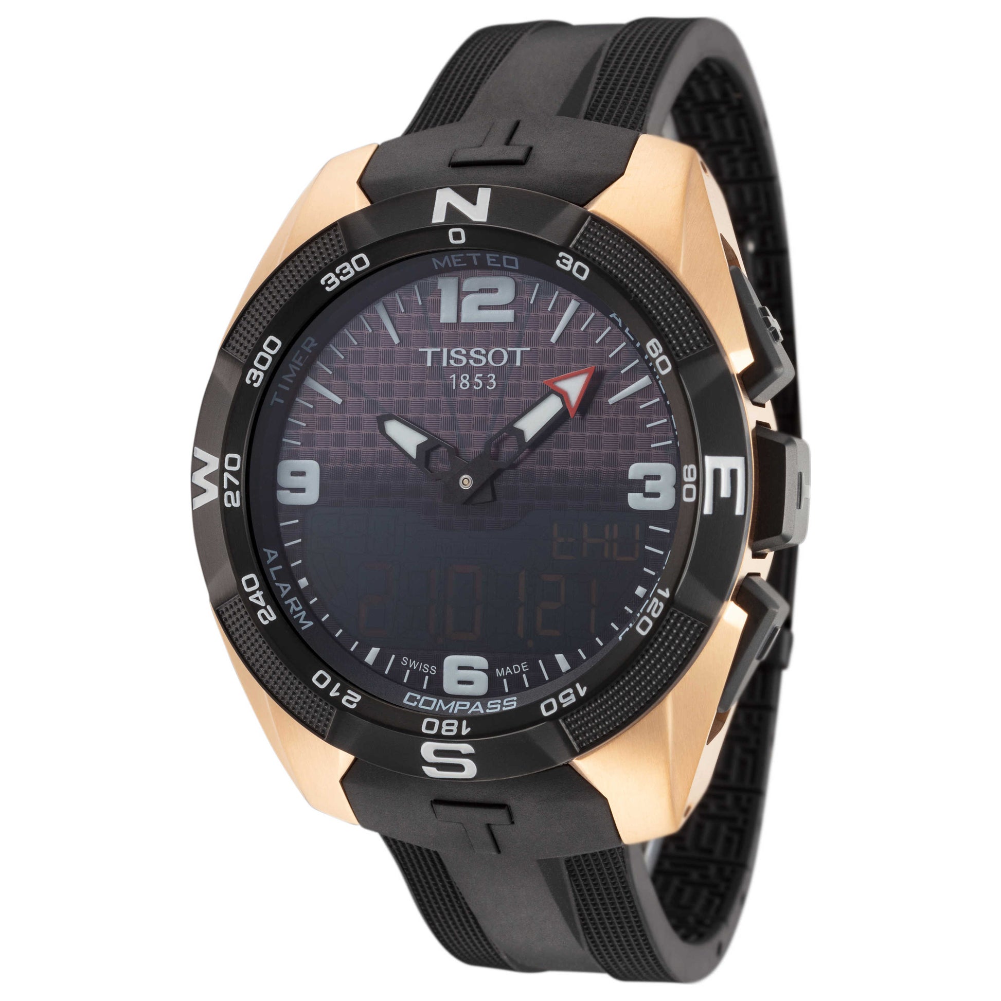 Front view of Tissot T-Touch Expert Men's Solar Watch T0914204720704
