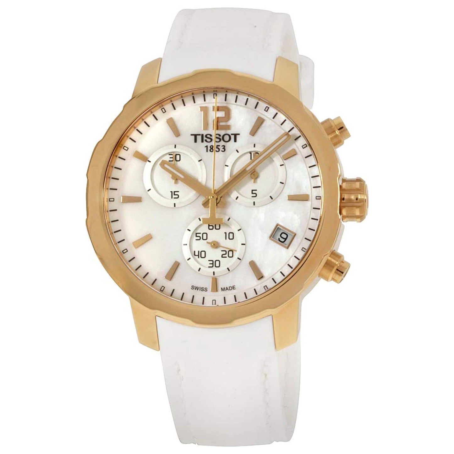 Front view of Tissot Quickster Women's Quartz Watch T0954173711700