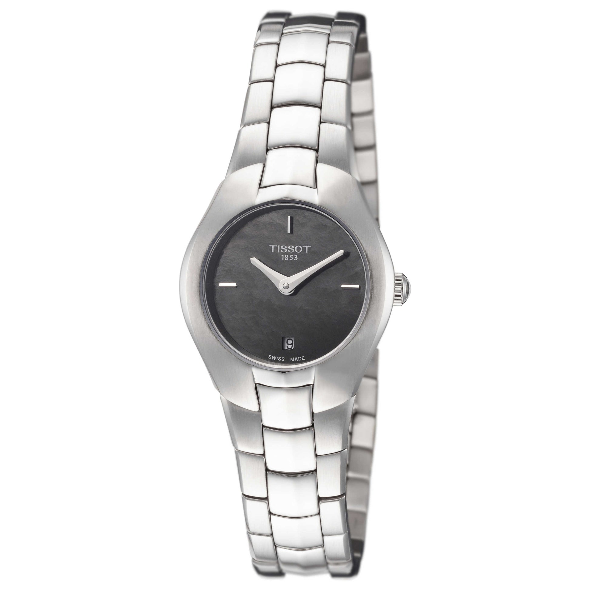 Front view of Tissot T-Round Women's Quartz Watch T0960091112100