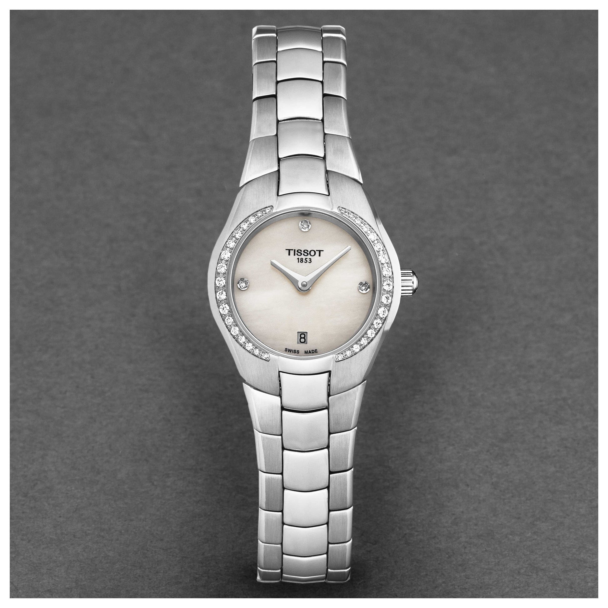 Tissot T-Round Women's Quartz Watch T0960096111600 - Image #5