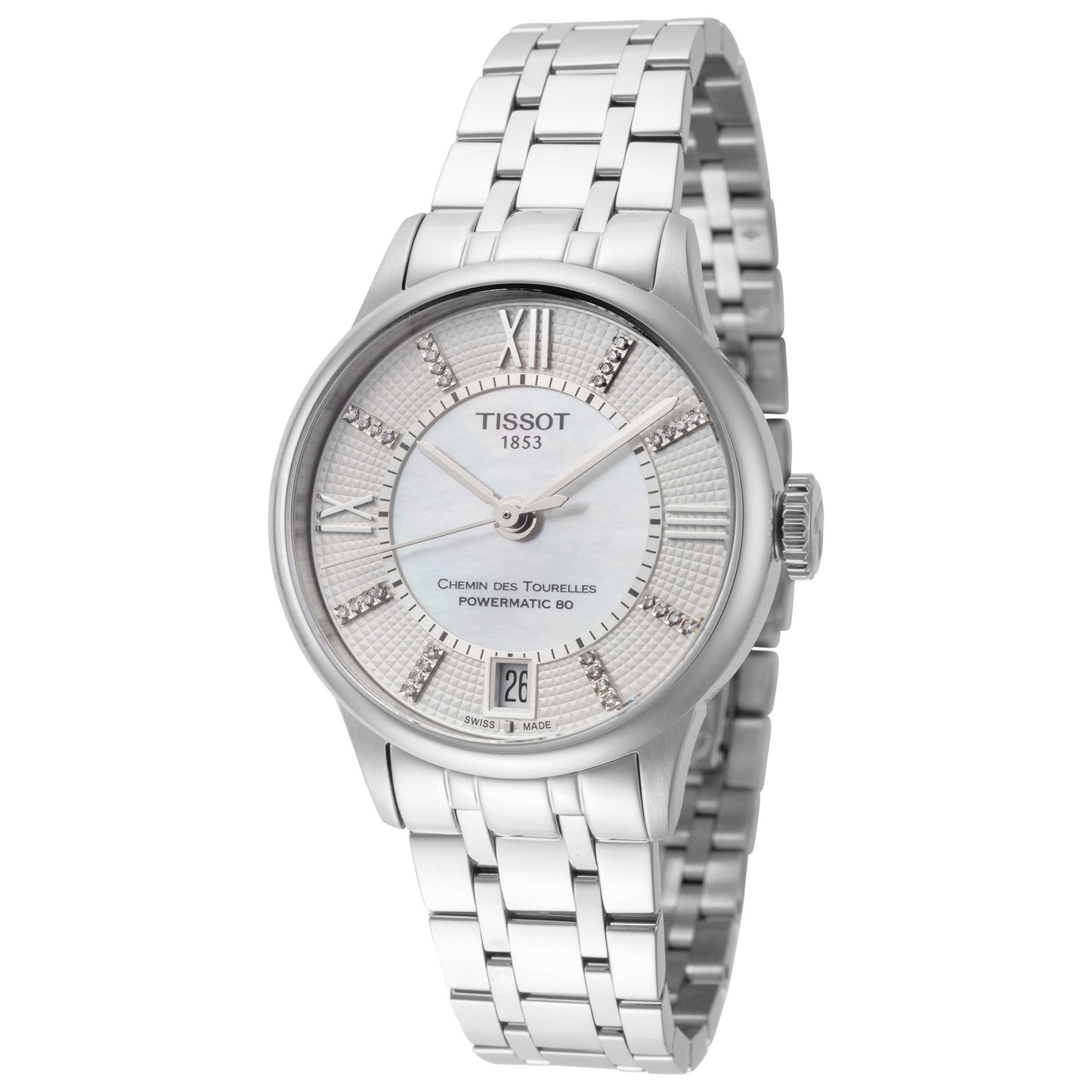 Front view of Tissot Chemin Women's Automatic Watch T0992071111600