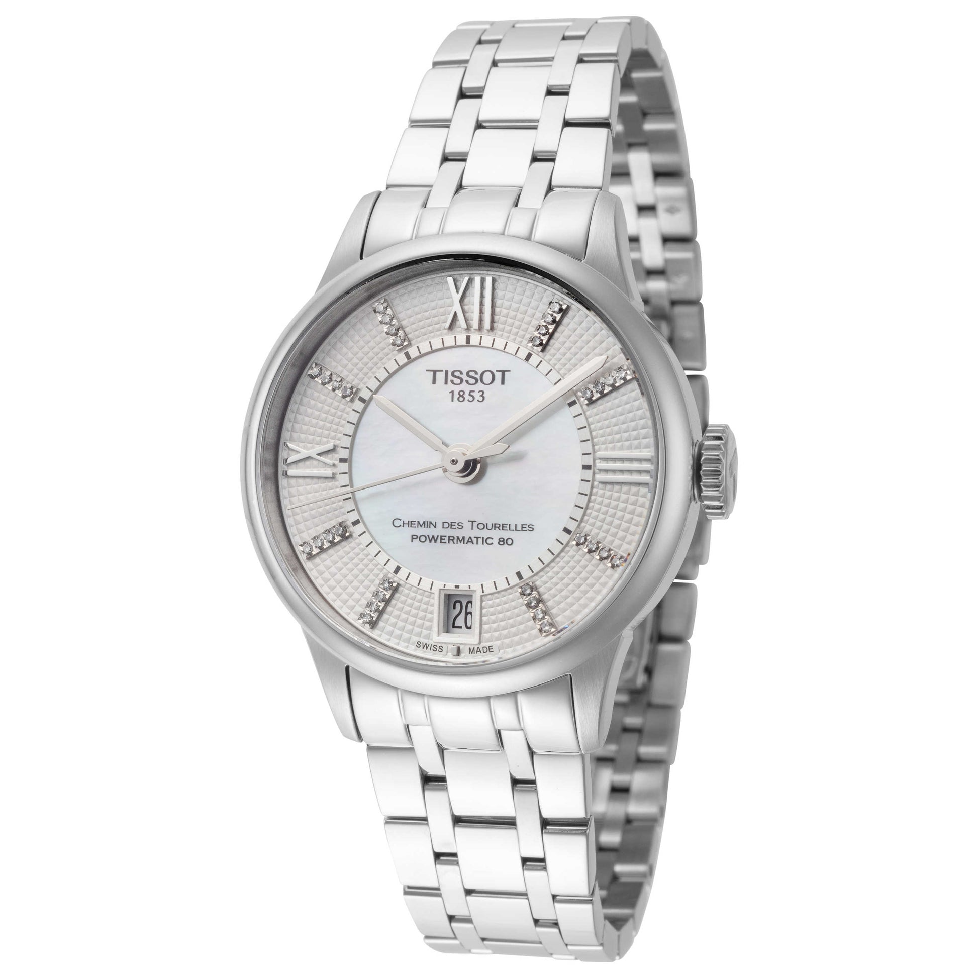 Front view of Tissot Chemin Women's Automatic Watch T0992071111600