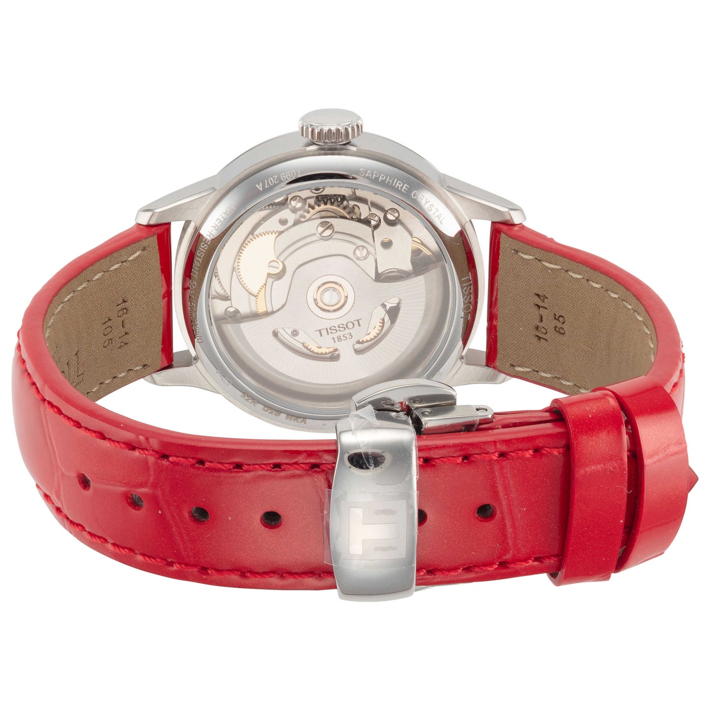 Back view of Tissot T-Classic Women's Automatic Watch T0992071611800