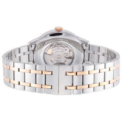 Back view of Tissot Chemin Des Tourelles Men's Automatic Watch T0994072203802