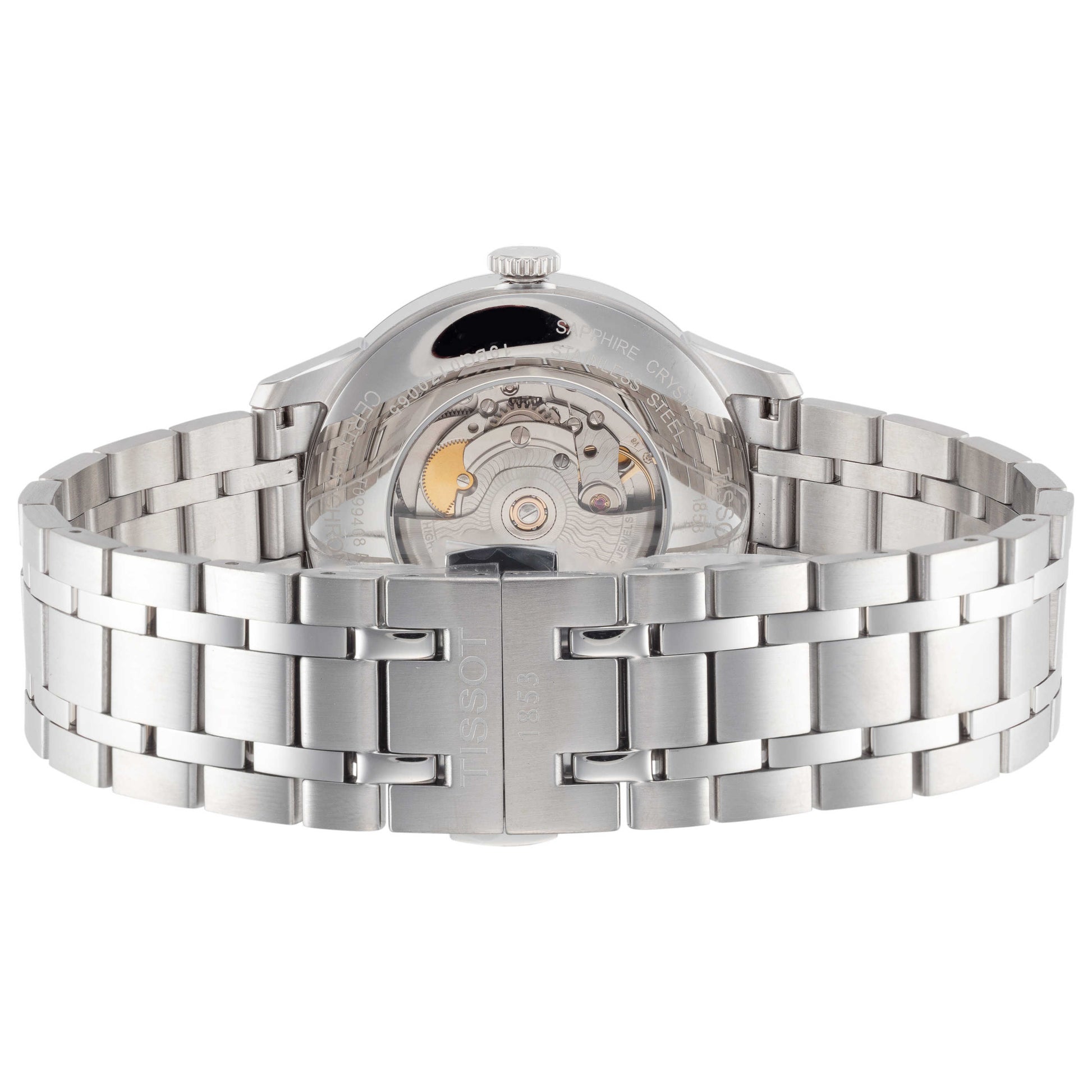 Back view of Tissot T-Classic Men's Automatic Watch T0994081103800