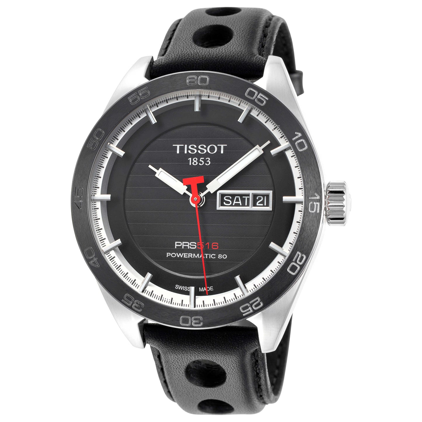 Front view of Tissot T-Sport Men's Automatic Watch T1004301605100