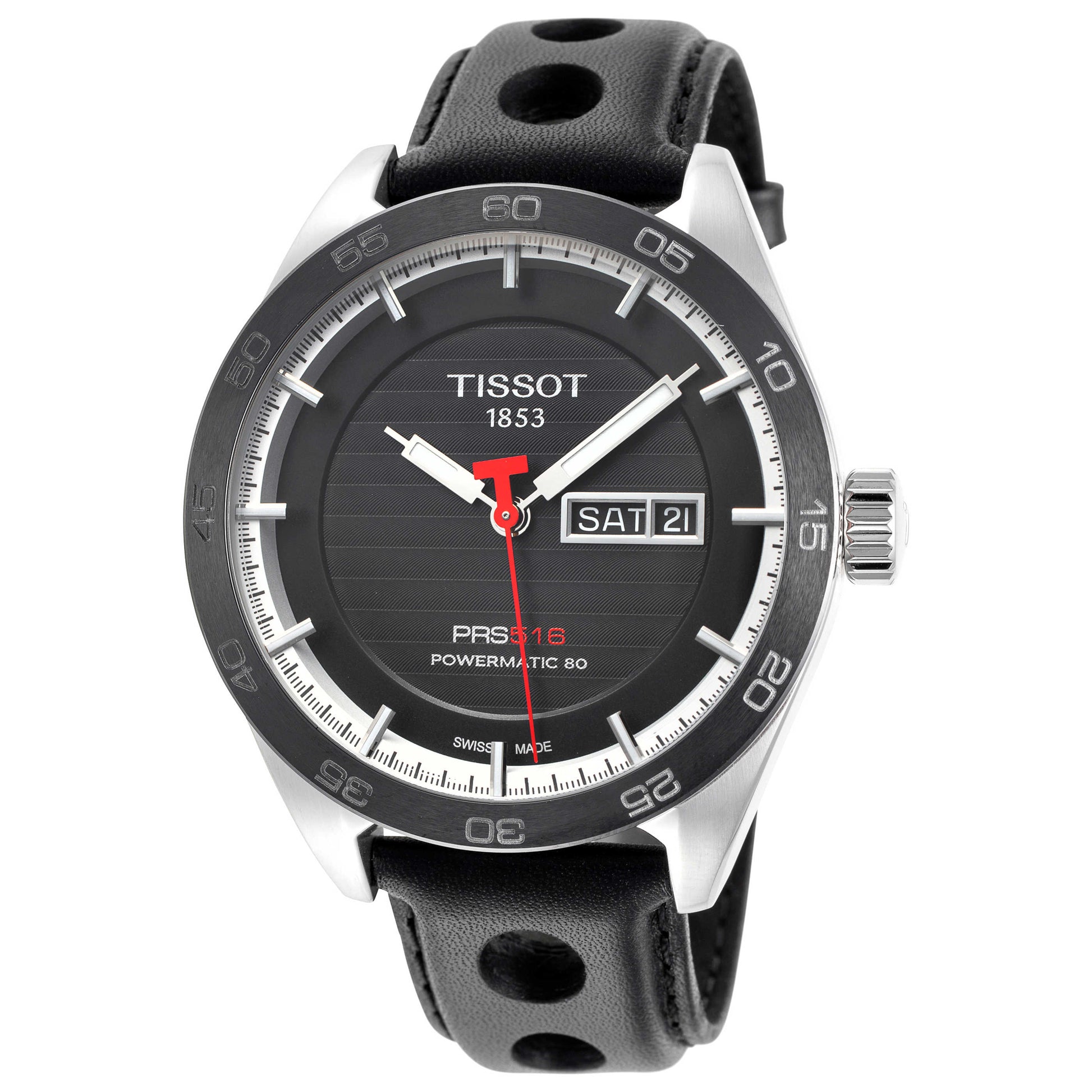 Front view of Tissot T-Sport Men's Automatic Watch T1004301605100