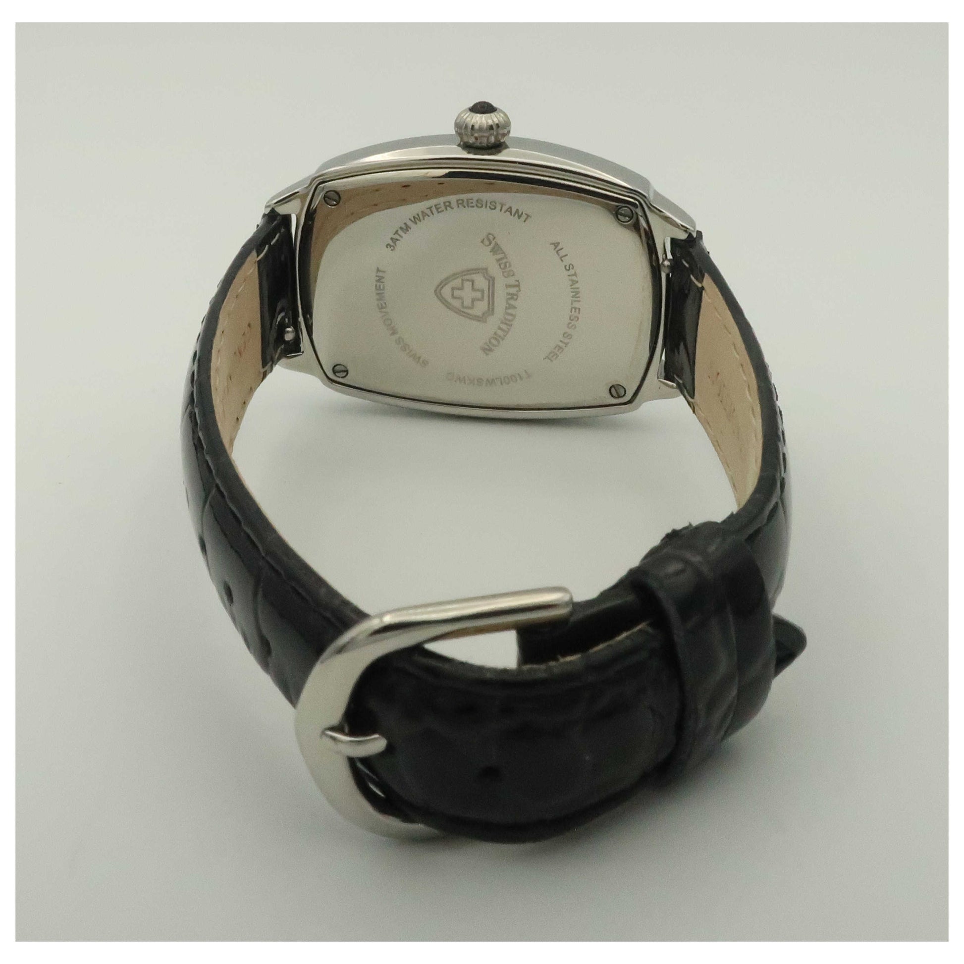 Swiss Tradition Strap Women's Swiss Quartz (Battery-Powered) Watch T100LWSKWC-PO2 - Image #2