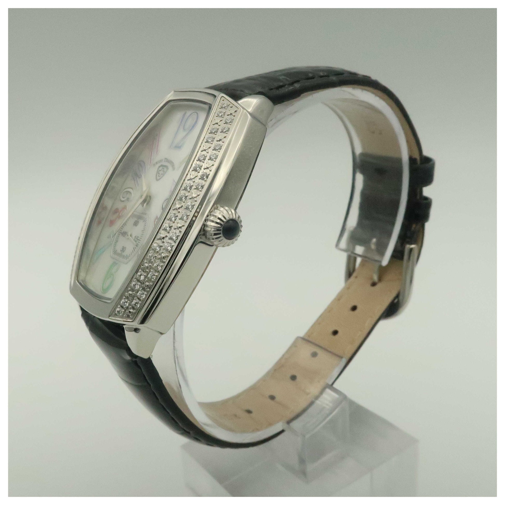 Swiss Tradition Strap Women's Swiss Quartz (Battery-Powered) Watch T100LWSKWC-PO - Image #4