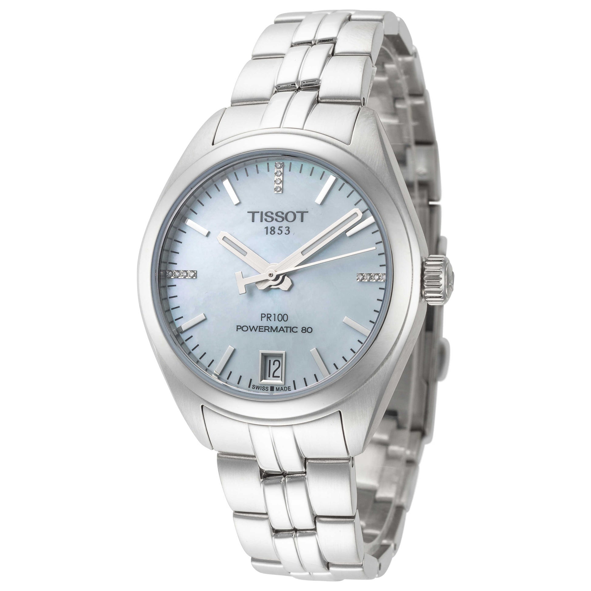 Front view of Tissot T-Sport Women's Automatic Watch T1012071111600
