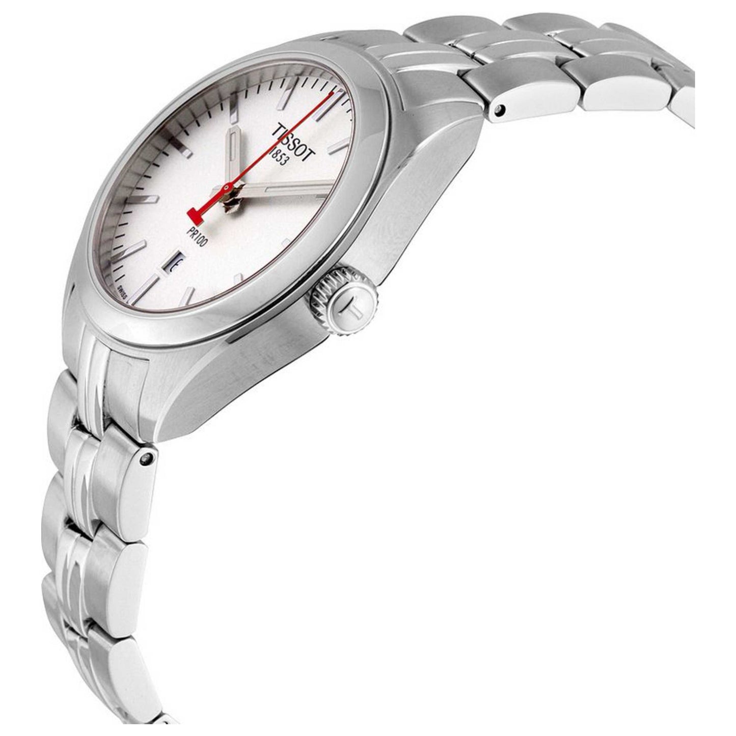 Left view of Tissot T-Classic Women's Quartz Watch T1012101103100