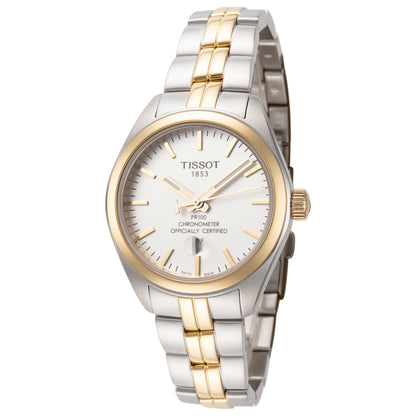 Front view of Tissot T-Classic Women's Quartz Watch T1012512203100