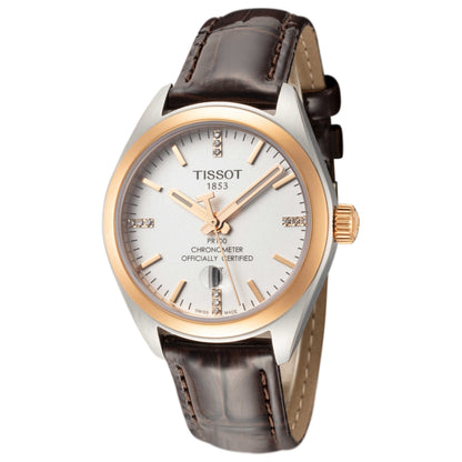 Front view of Tissot T-Classic Women's Quartz Watch T1012512603600