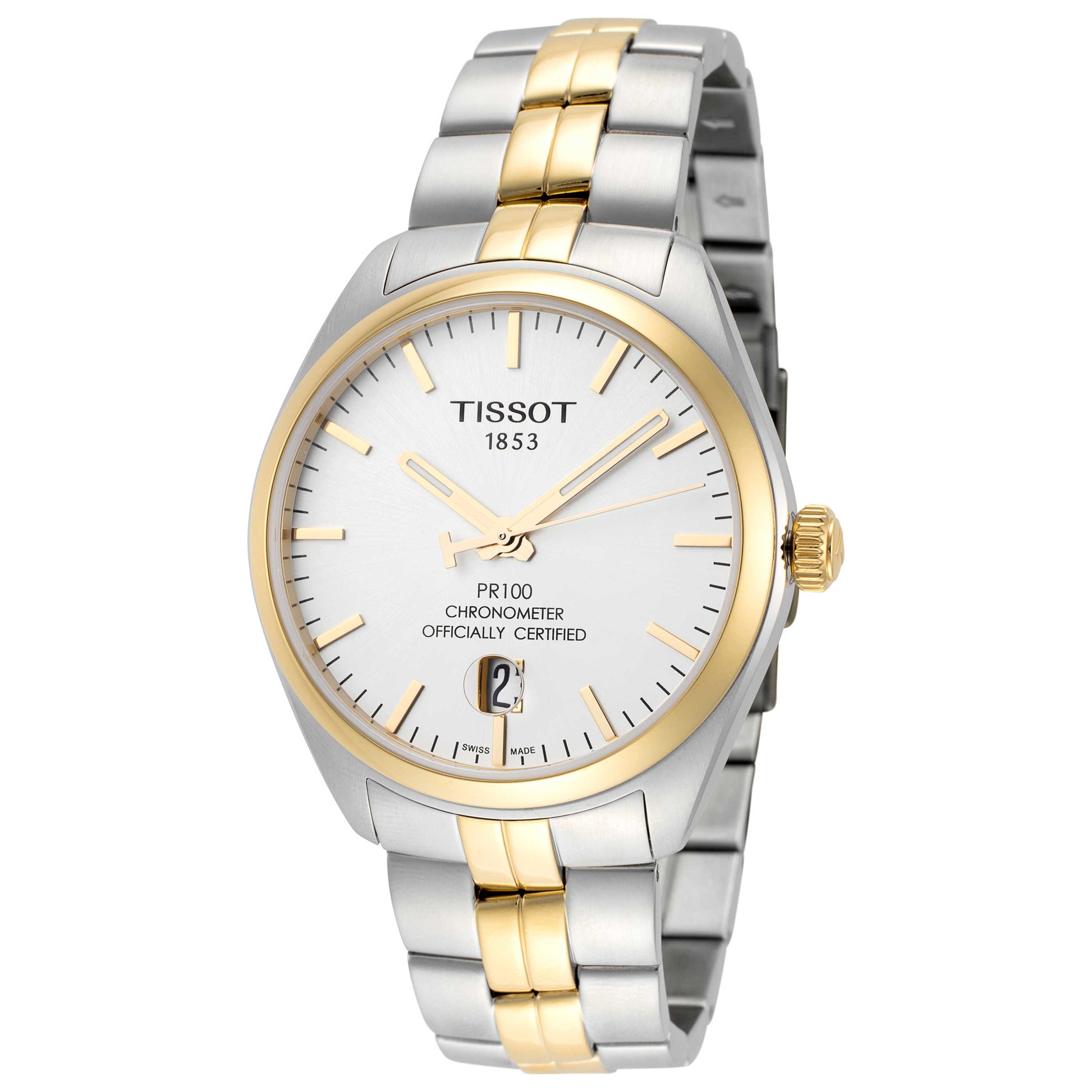 Front view of Tissot T-Classic Men's Automatic Watch T1014082203100
