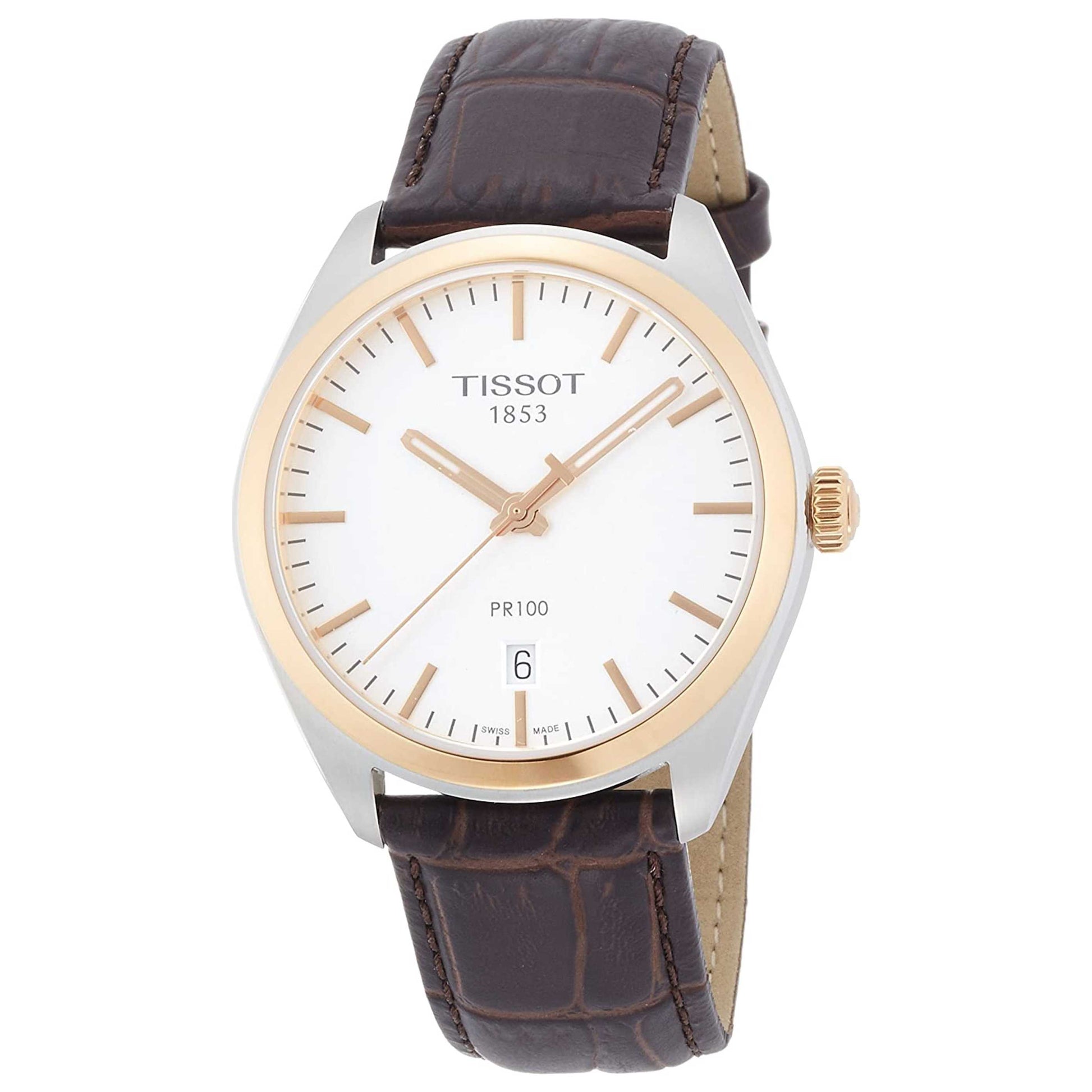Front view of Tissot PR100 Men's Quartz Watch T1014102603100