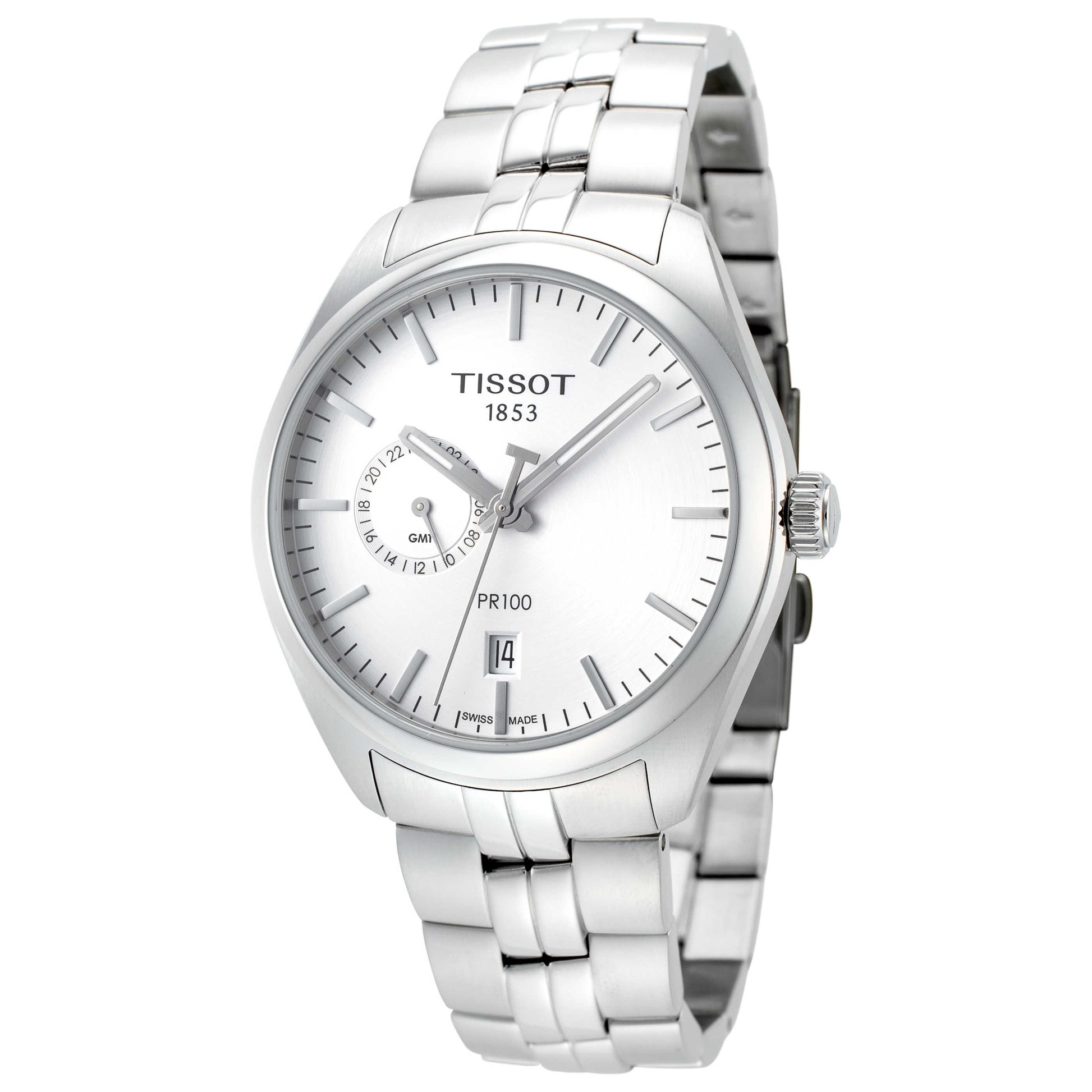 Front view of Tissot T-Classic Men's Swiss Quartz (Battery-Powered) Watch T1014521103100